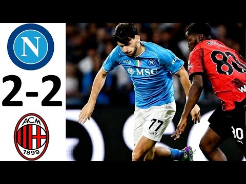 Наполи и Кварацхелия совершили супер-камбек! Наполи Милан Обзор Napoli Milan Highligths All goals
